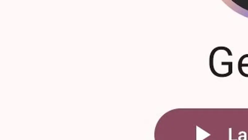 The Geode launcher home screen with Launch button